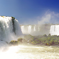 Iguazu Falls, Argentina,Brazil